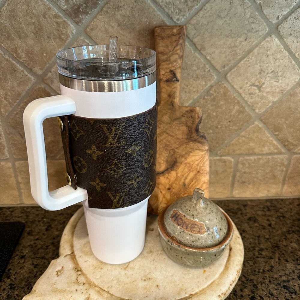 Leather Cup Wrap Customization Available - image 1